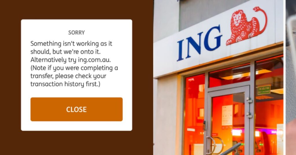 ING Bank Down 